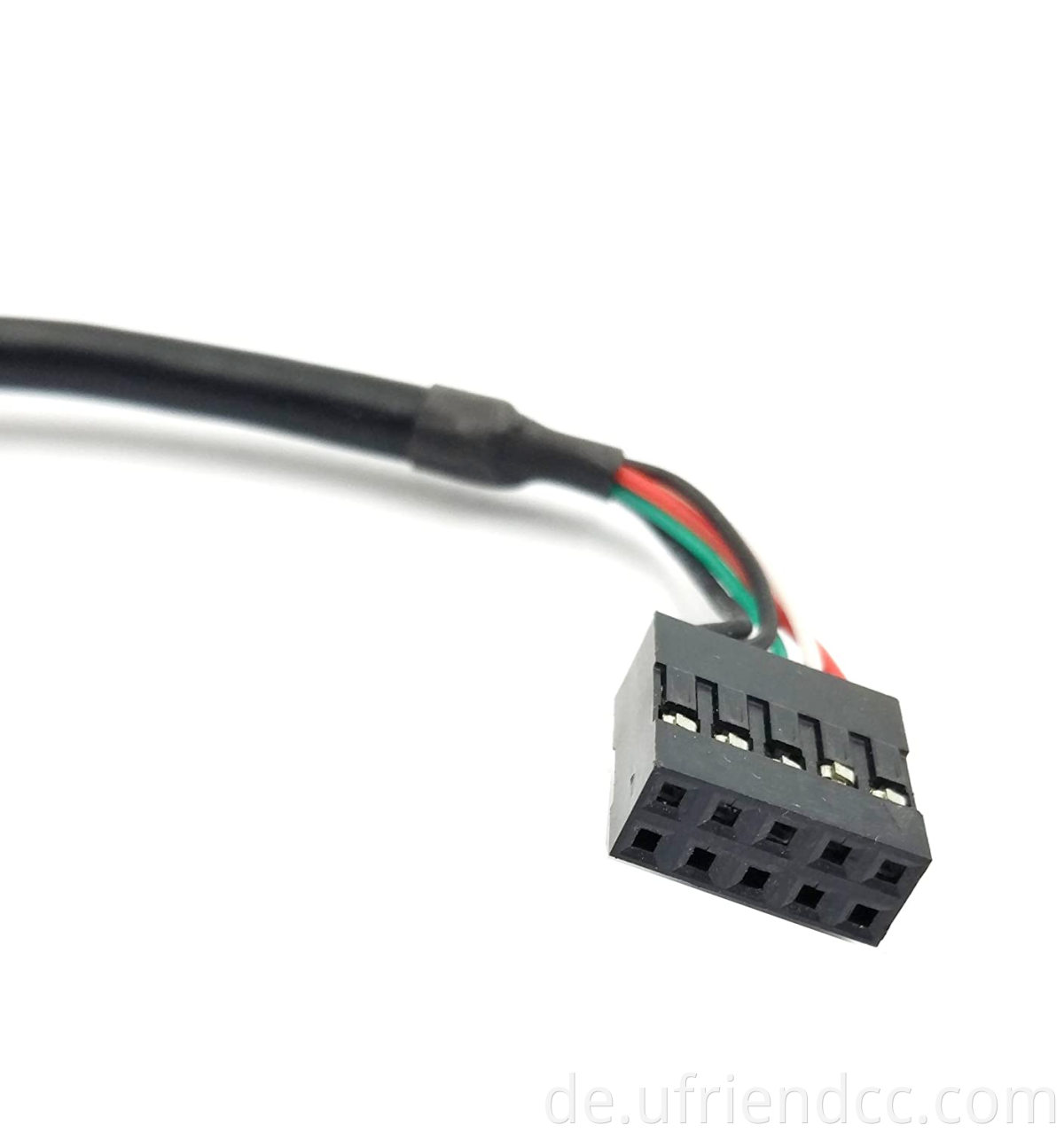 OEM ODM Custom Factory USB 2.0 Typ A Female zu Dupont 9 Pin weiblicher Header Mutterbrettkabelkabel